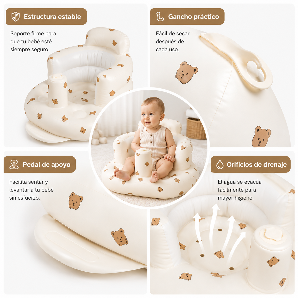 Nido Baby Seat | Comodidad y seguridad para tu bebé