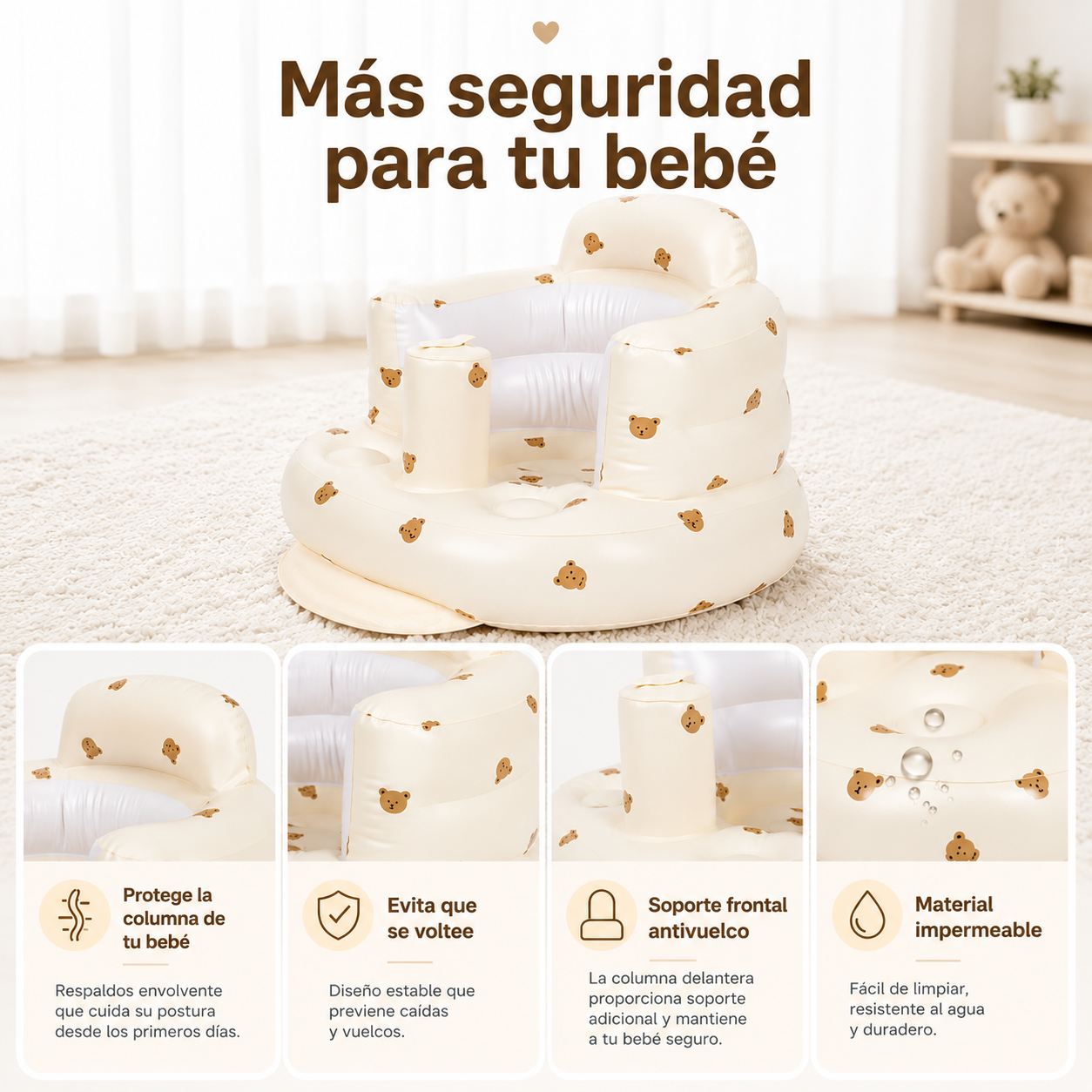 Nido Baby Seat | Comodidad y seguridad para tu bebé